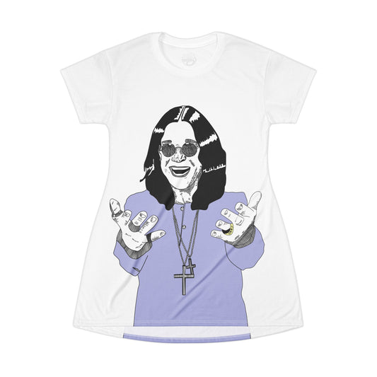 Ozzy T-Shirt Dress (AOP)