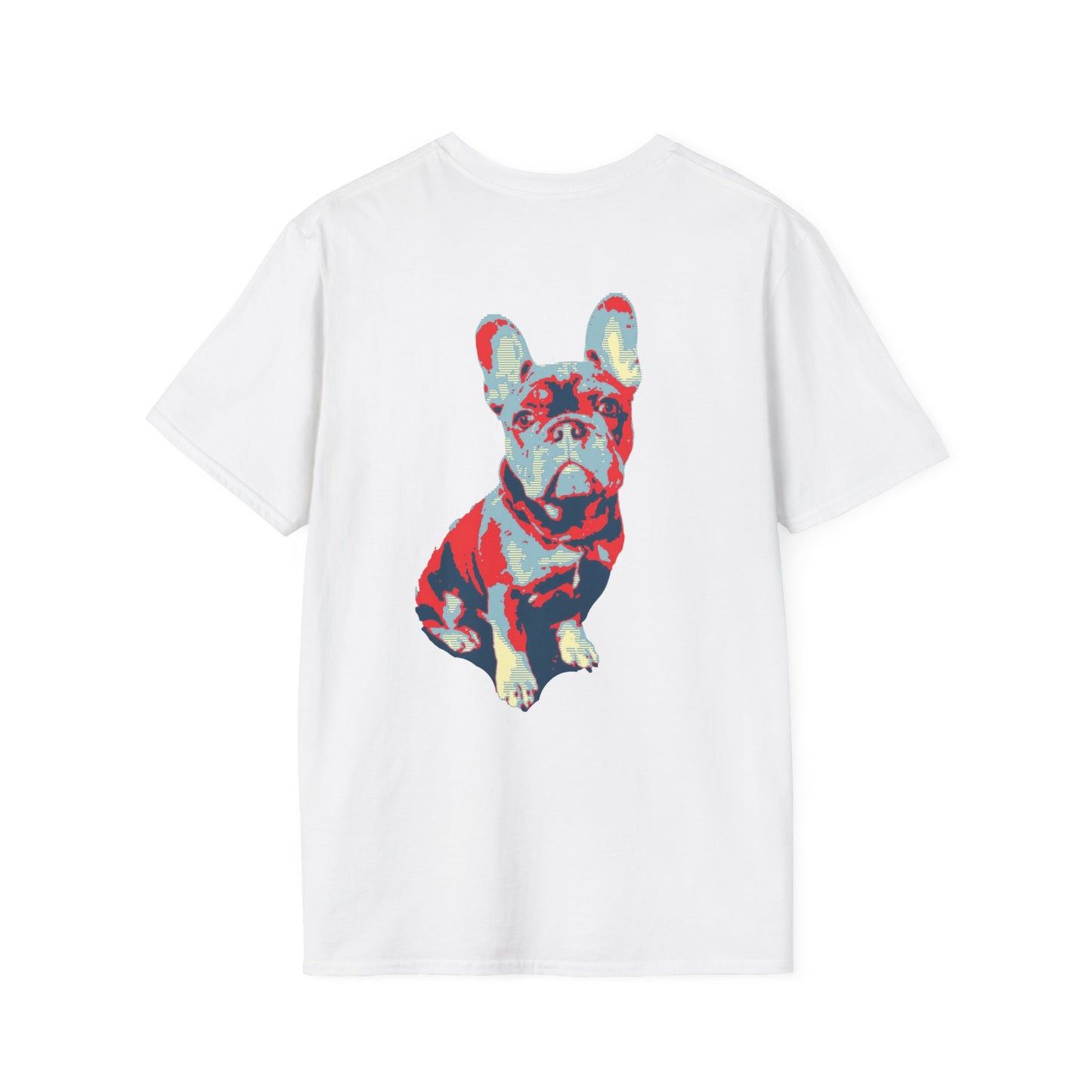 French Buldog Unisex Softstyle T-Shirt