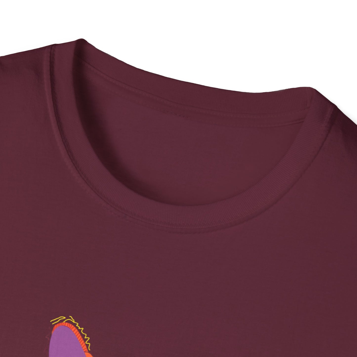 Vibrant Tiger Graphic Unisex Softstyle T-Shirt