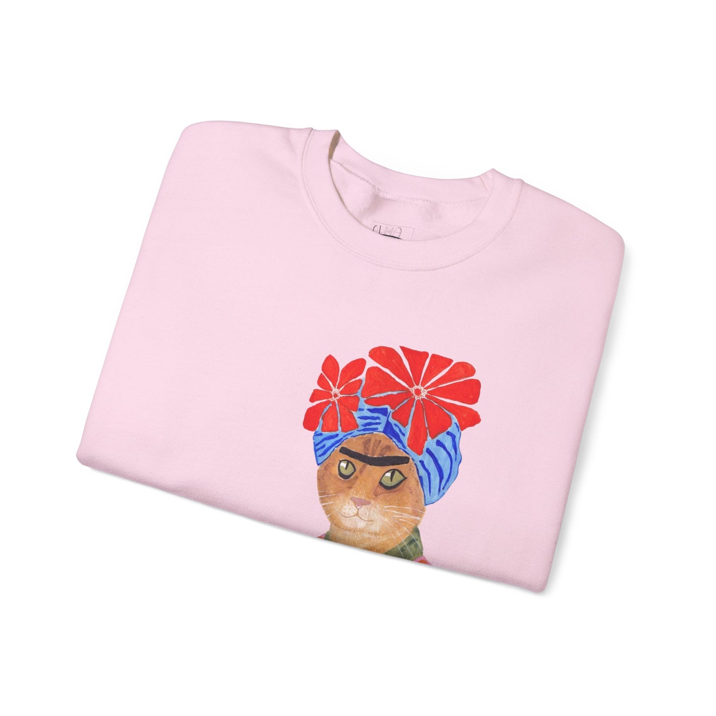 Frida Cat Unisex Heavy Blend™ Crewneck Sweatshirt