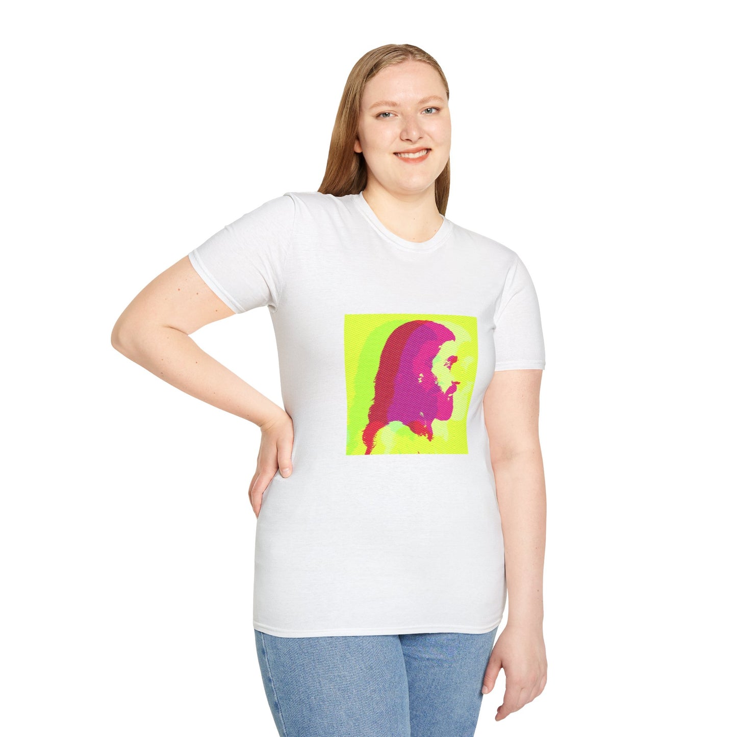 Pop Jesus Unisex Softstyle T-Shirt