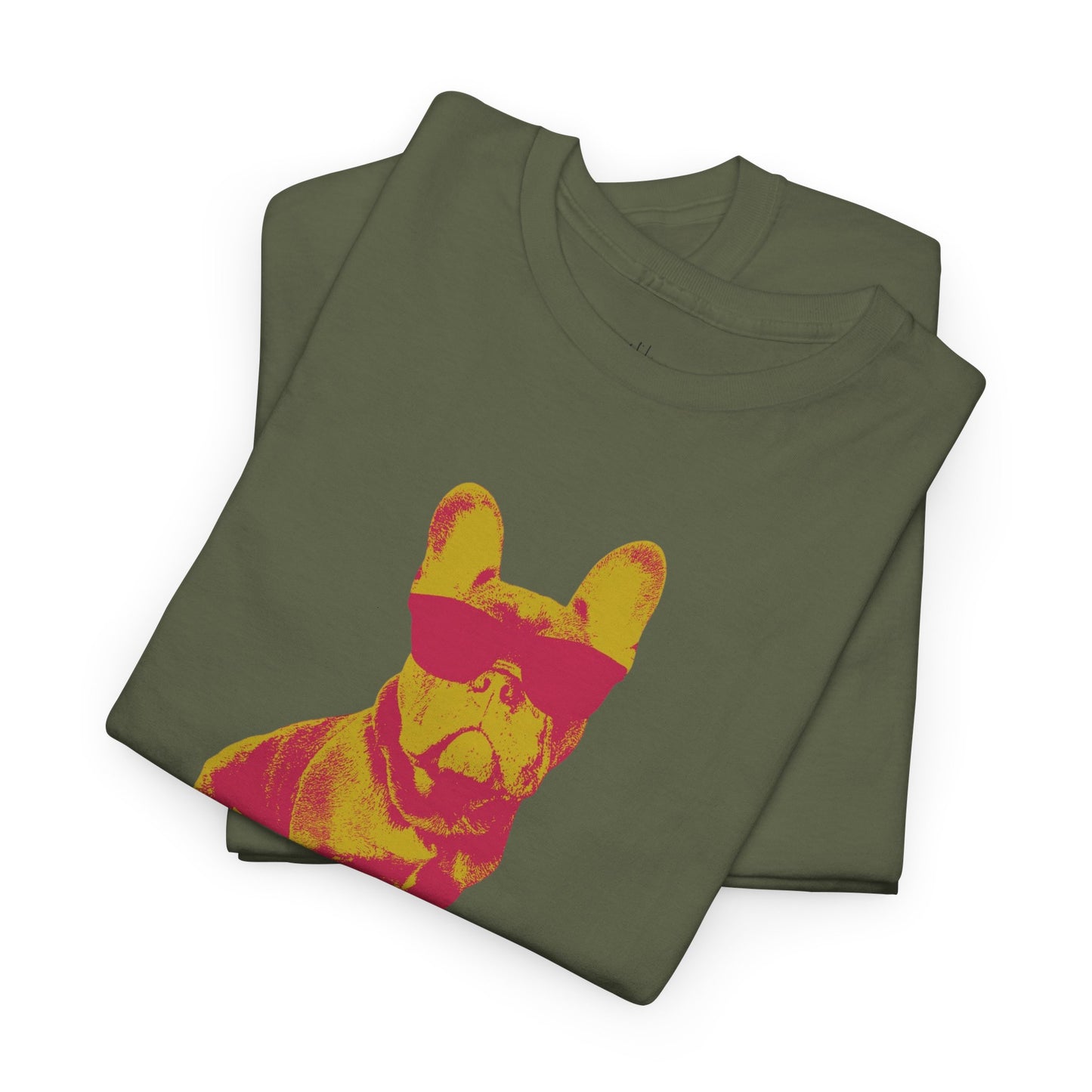 French Buldog Unisex Heavy Cotton Tee