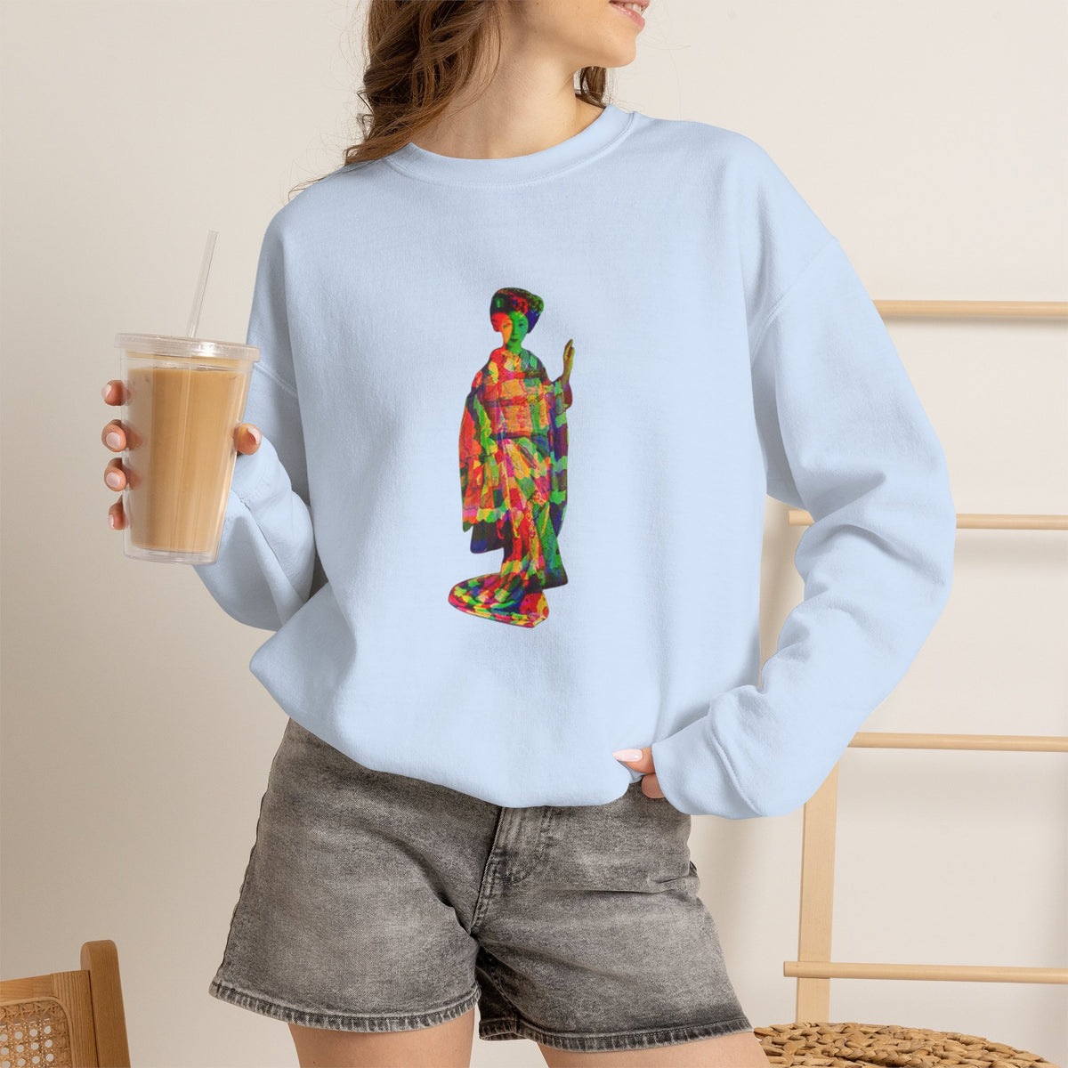 Neon Gueixa Unisex Heavy Blend™ Crewneck Sweatshirt