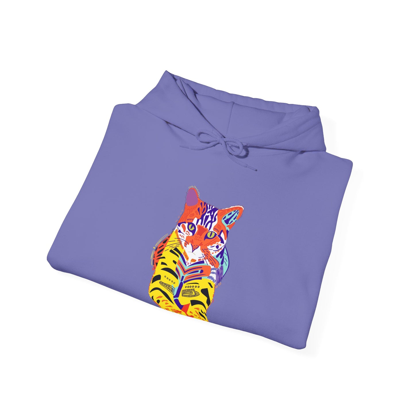 Tiger Cat Unisex Heavy Blend™ Hooded Sweatshirt