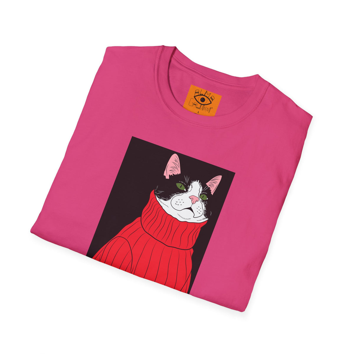Lazy Cat Unisex Softstyle T-Shirt