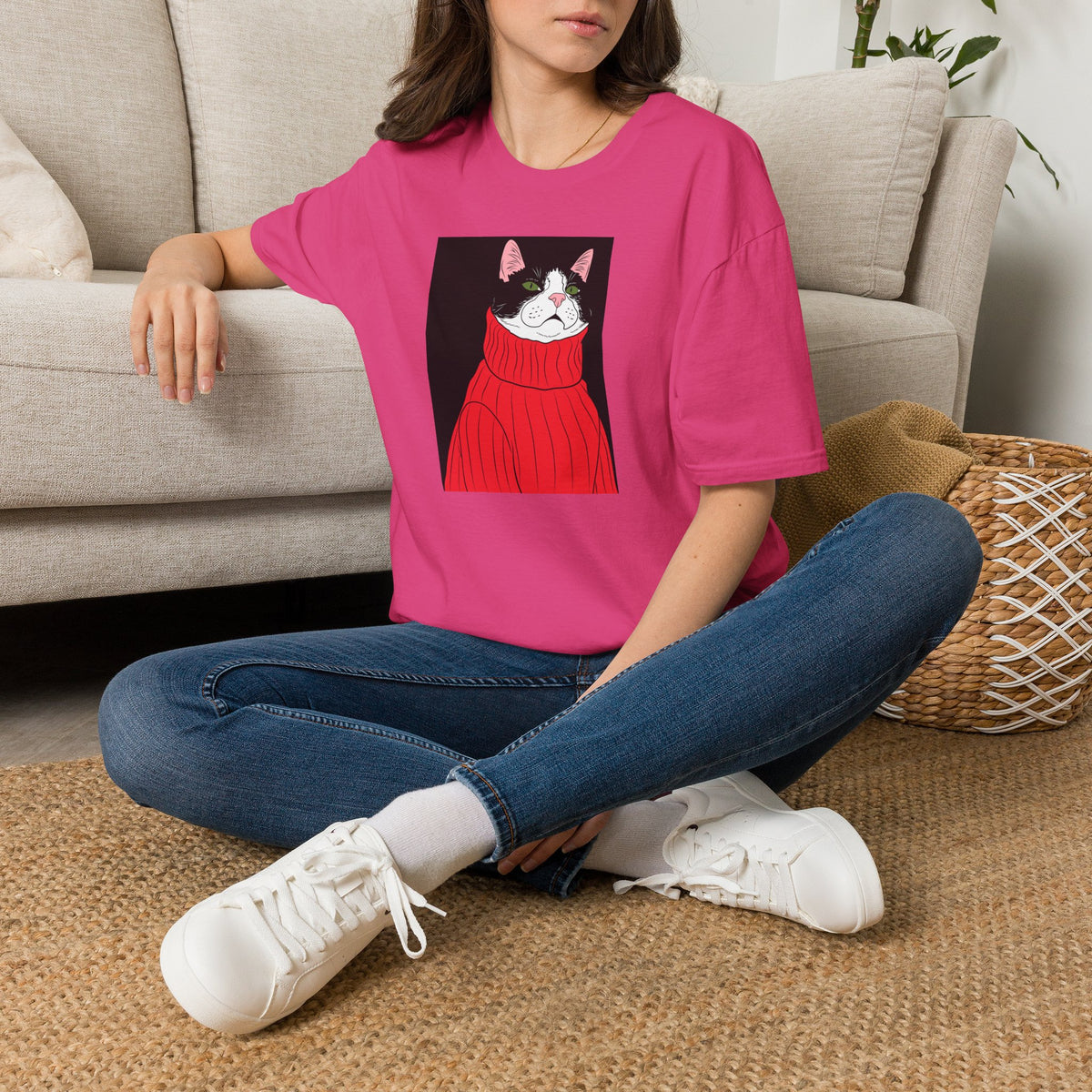 Lazy Cat Unisex Softstyle T-Shirt