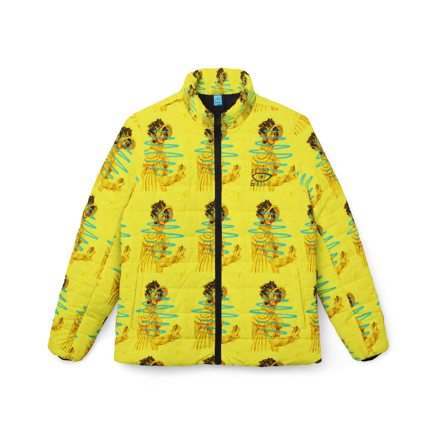 Jane Austen Women’s Puffer Jacket (AOP)