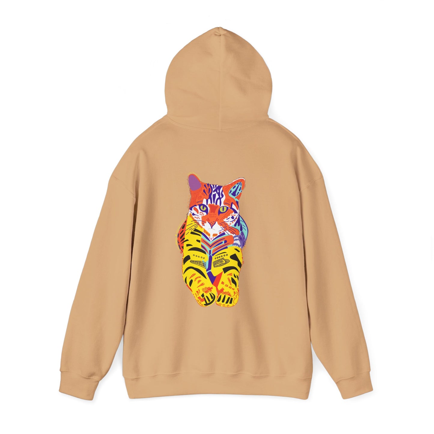 Tiger Cat Unisex Heavy Blend™ Hooded Sweatshirt