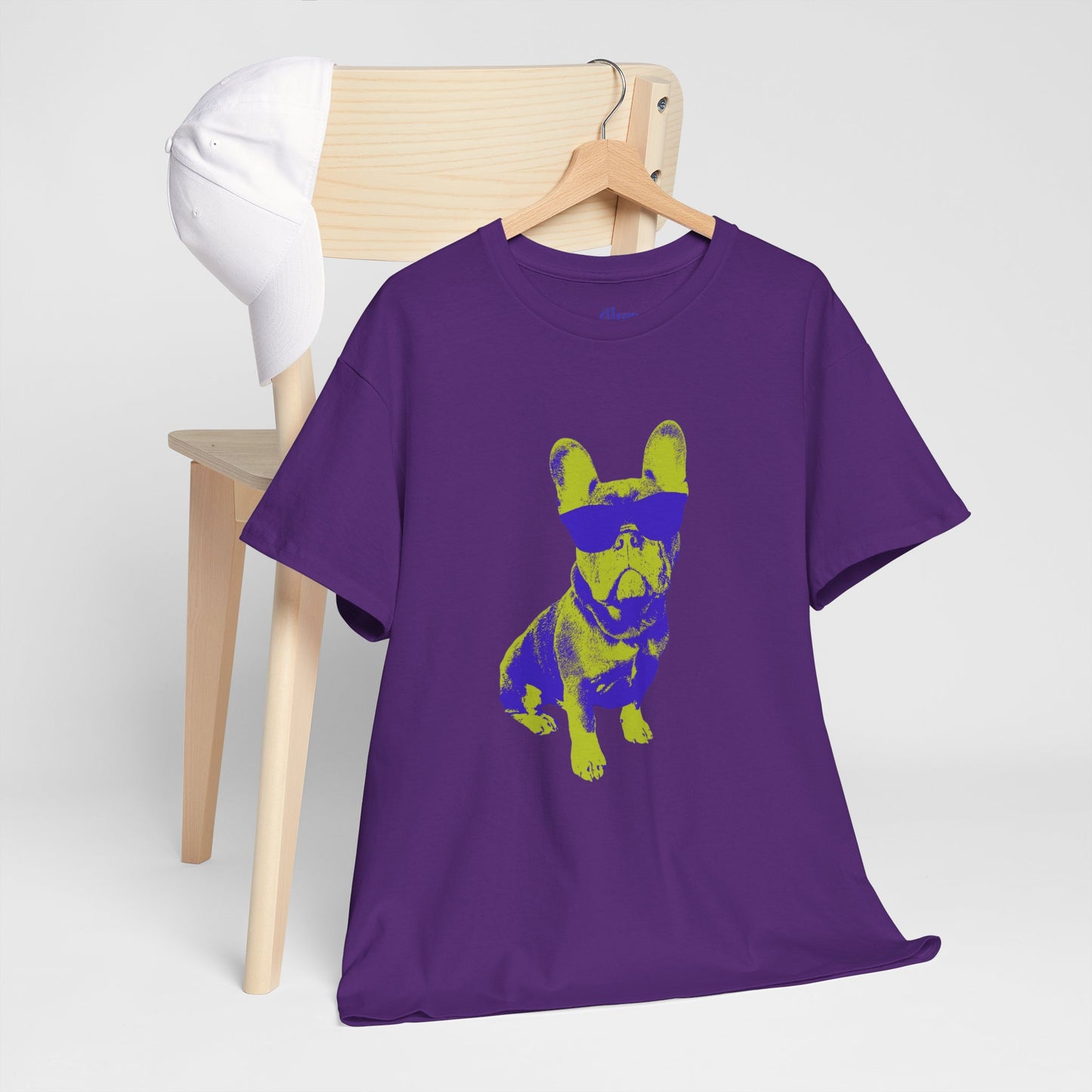 French Buldog Unisex Heavy Cotton Tee