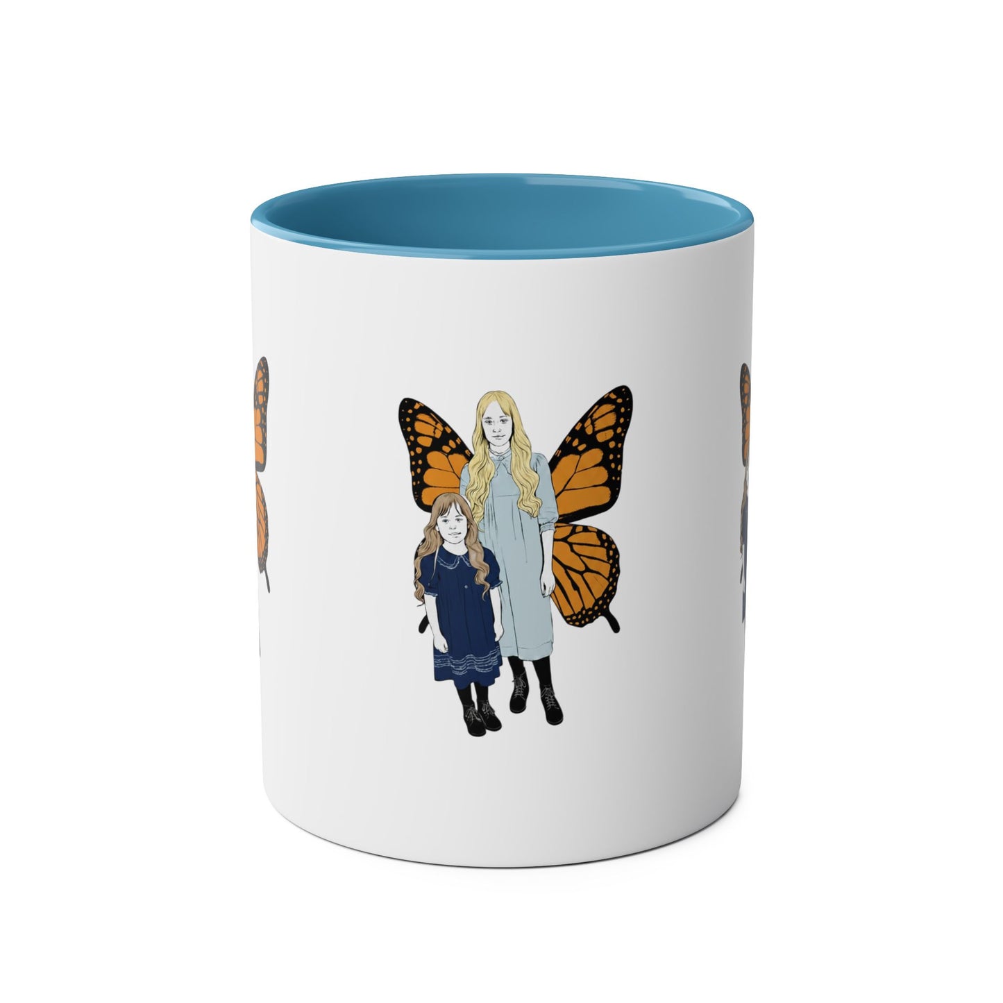 Edwardians children Two-Tone Coffee Mugs, 11oz