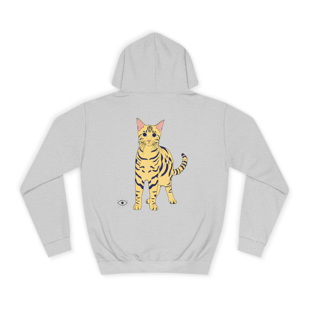 Benjamin The Cat Unisex College Hoodie