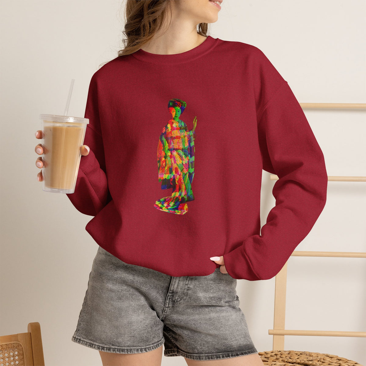 Neon Gueixa Unisex Heavy Blend™ Crewneck Sweatshirt