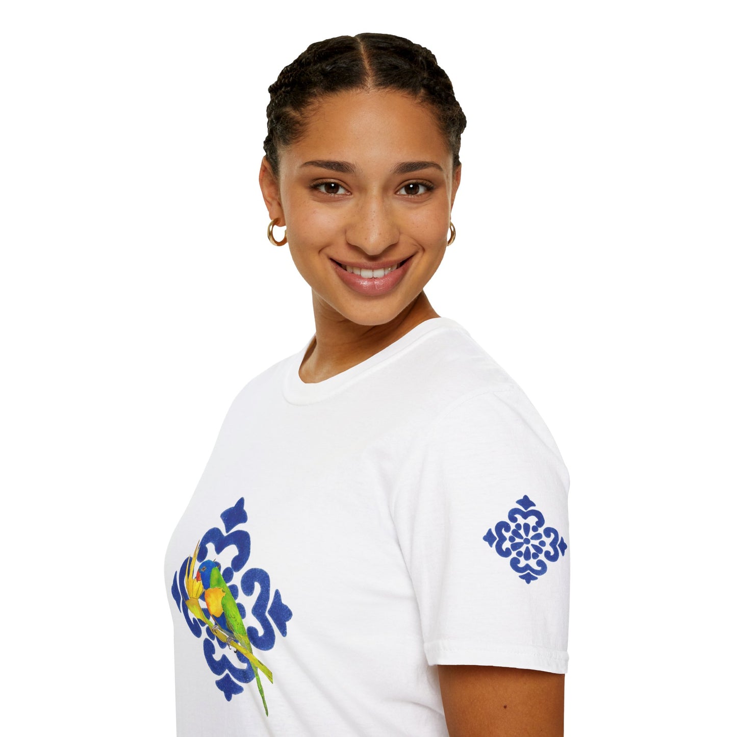 Brazil Portugal Tribute Unisex Softstyle T-Shirt