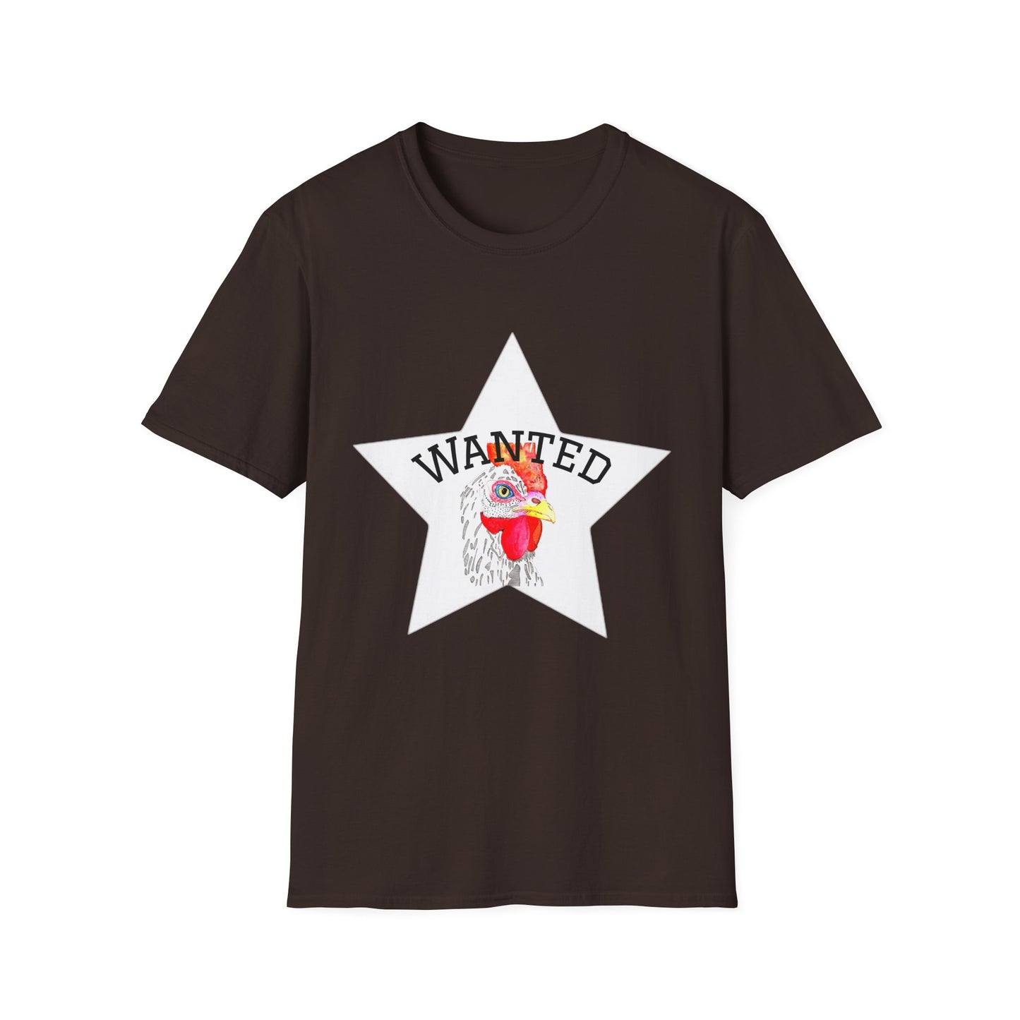 Wanted Heart T-Shirt | Unisex Softstyle Tee for Animal Lovers, Unique Gift, Casual Wear, Valentine's Day, Birthday, Fun Graphics