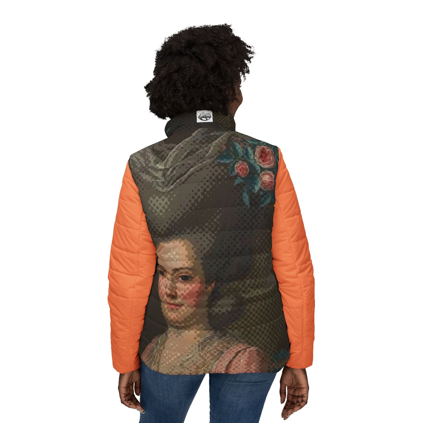 Madame Royal Women’s Puffer Jacket (AOP)