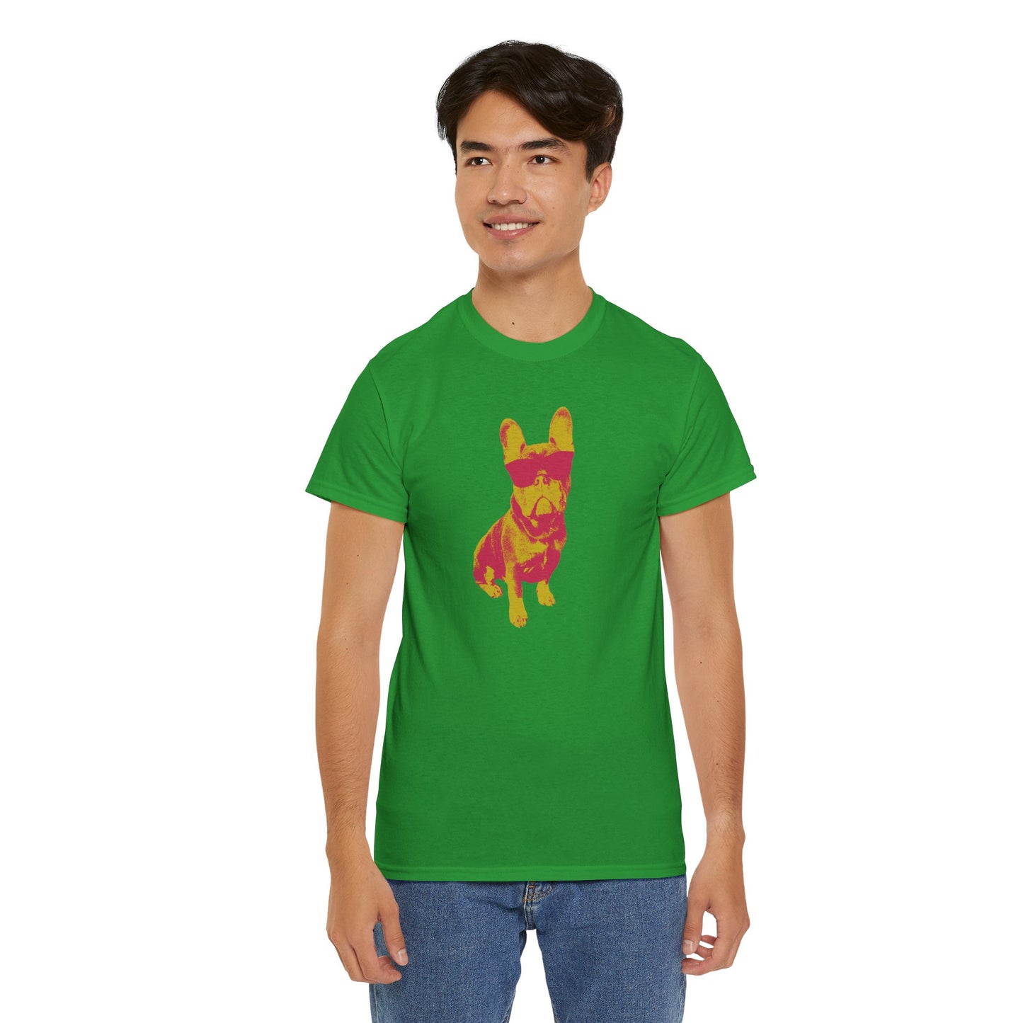 French Buldog Unisex Heavy Cotton Tee