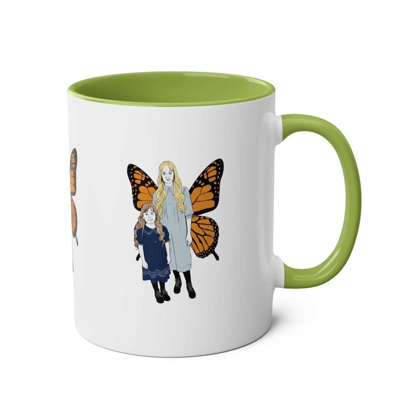 Edwardians children Two-Tone Coffee Mugs, 11oz