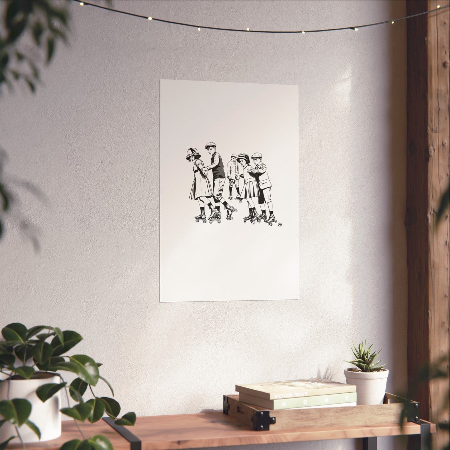 Rolling on the street Fine Art Posters