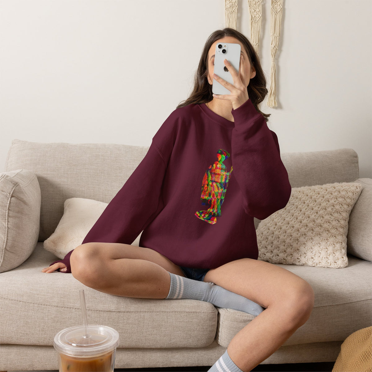 Neon Gueixa Unisex Heavy Blend™ Crewneck Sweatshirt