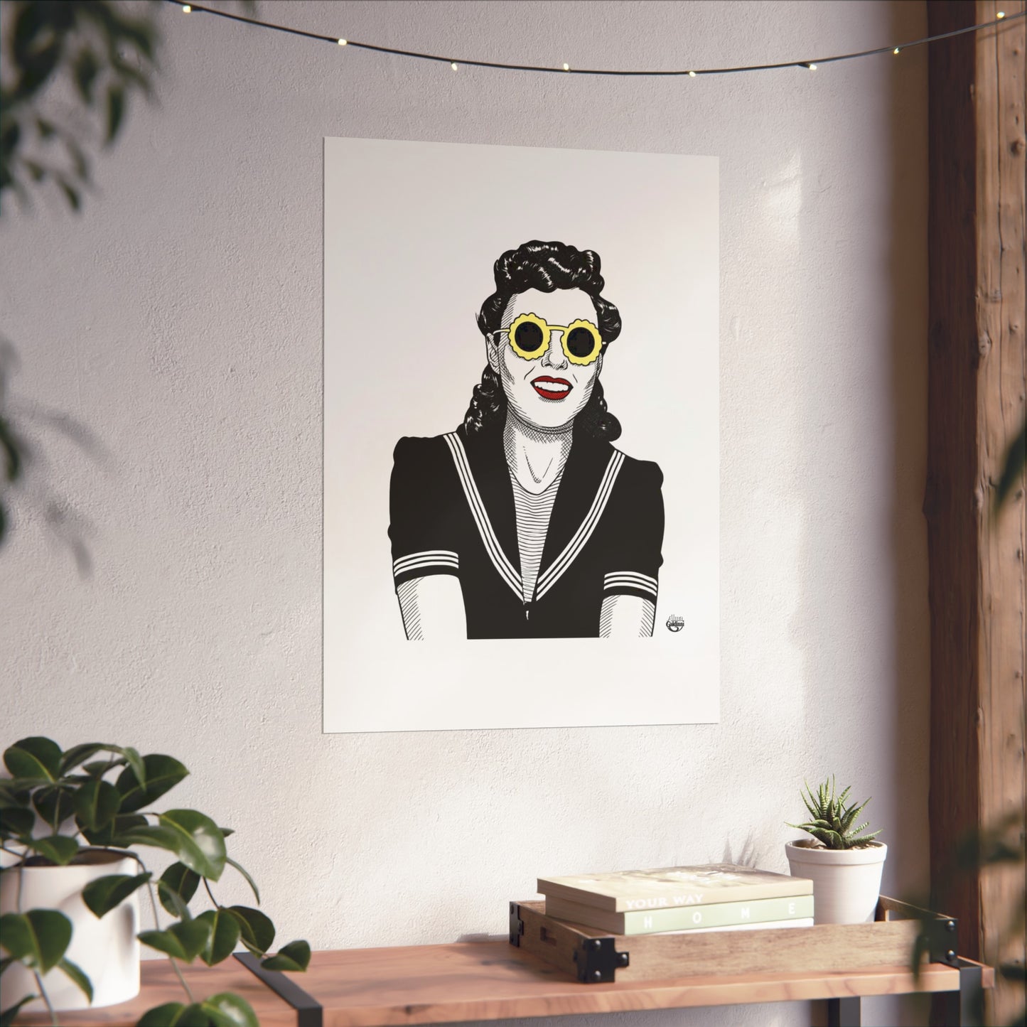 Beach girl Fine Art Posters