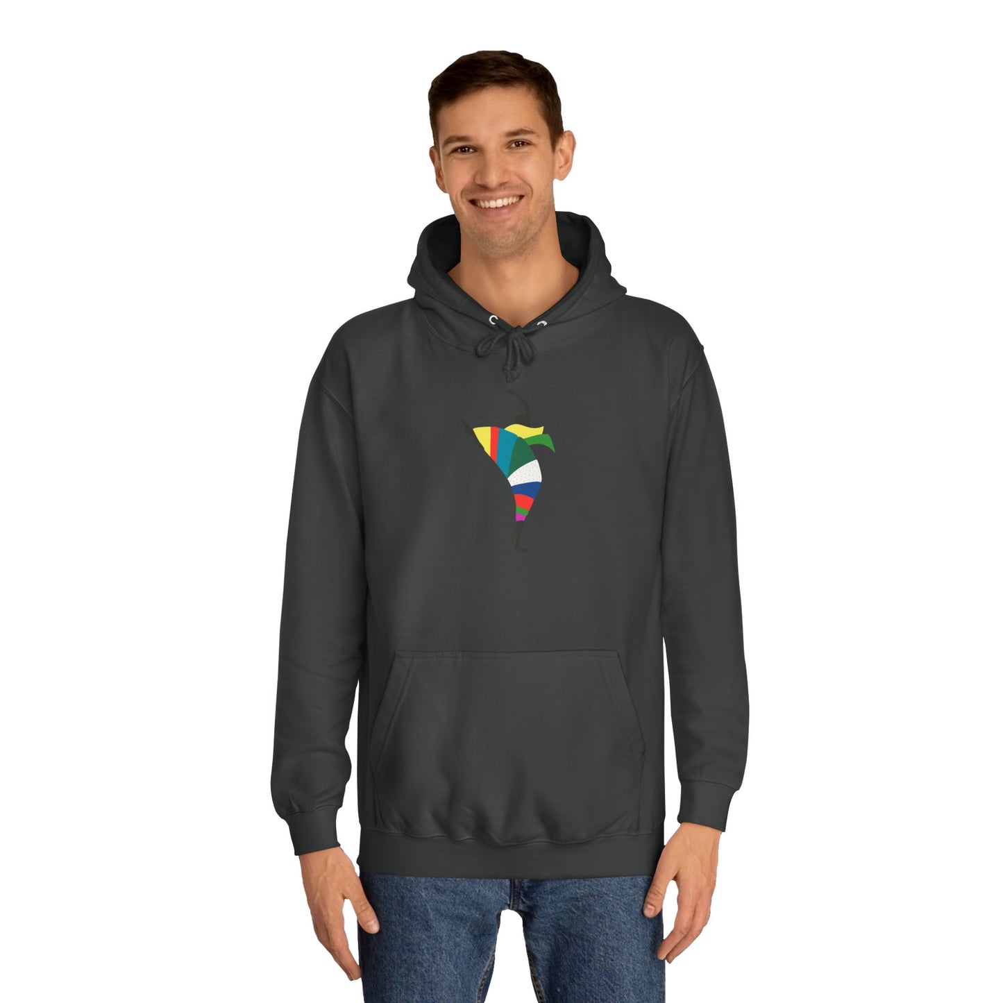 Colorful Dancer Unisex College Hoodie - Stylish Daily Wear