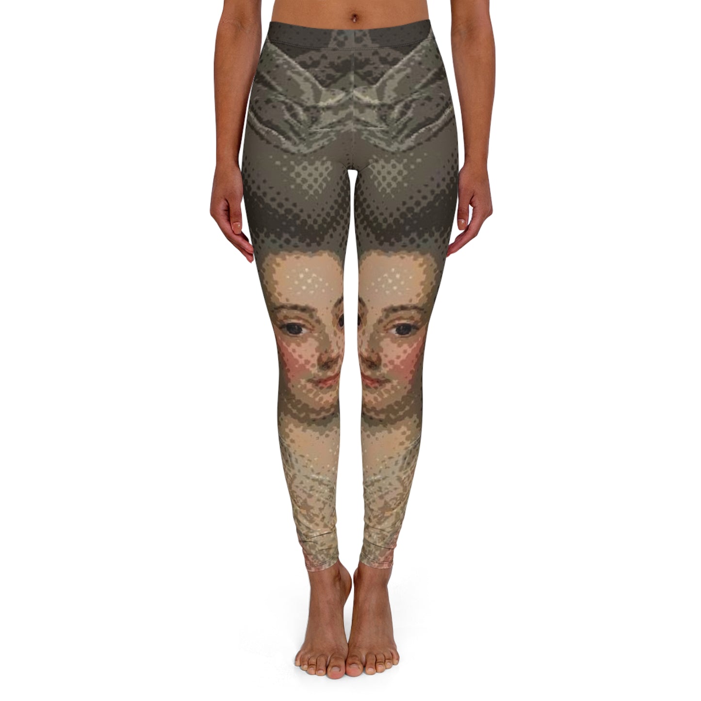Madame Royal Women's Casual Spandex Leggings (AOP)