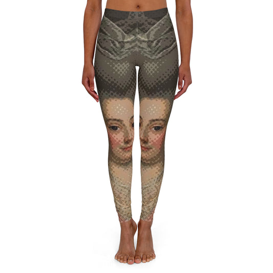 Madame Royal Women's Casual Spandex Leggings (AOP)