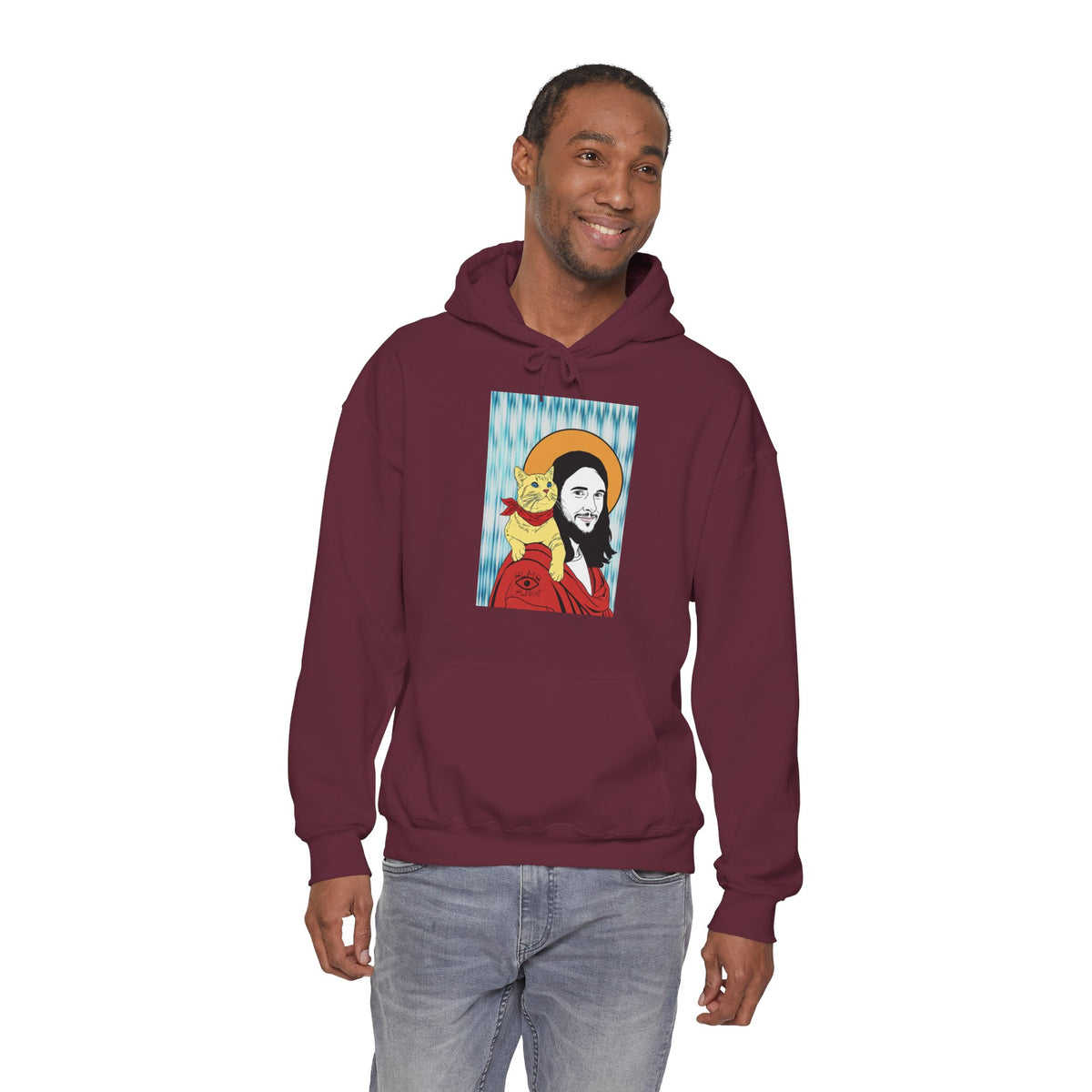 Jesus Unisex Heavy Blend™ Hooded Sweatshirt