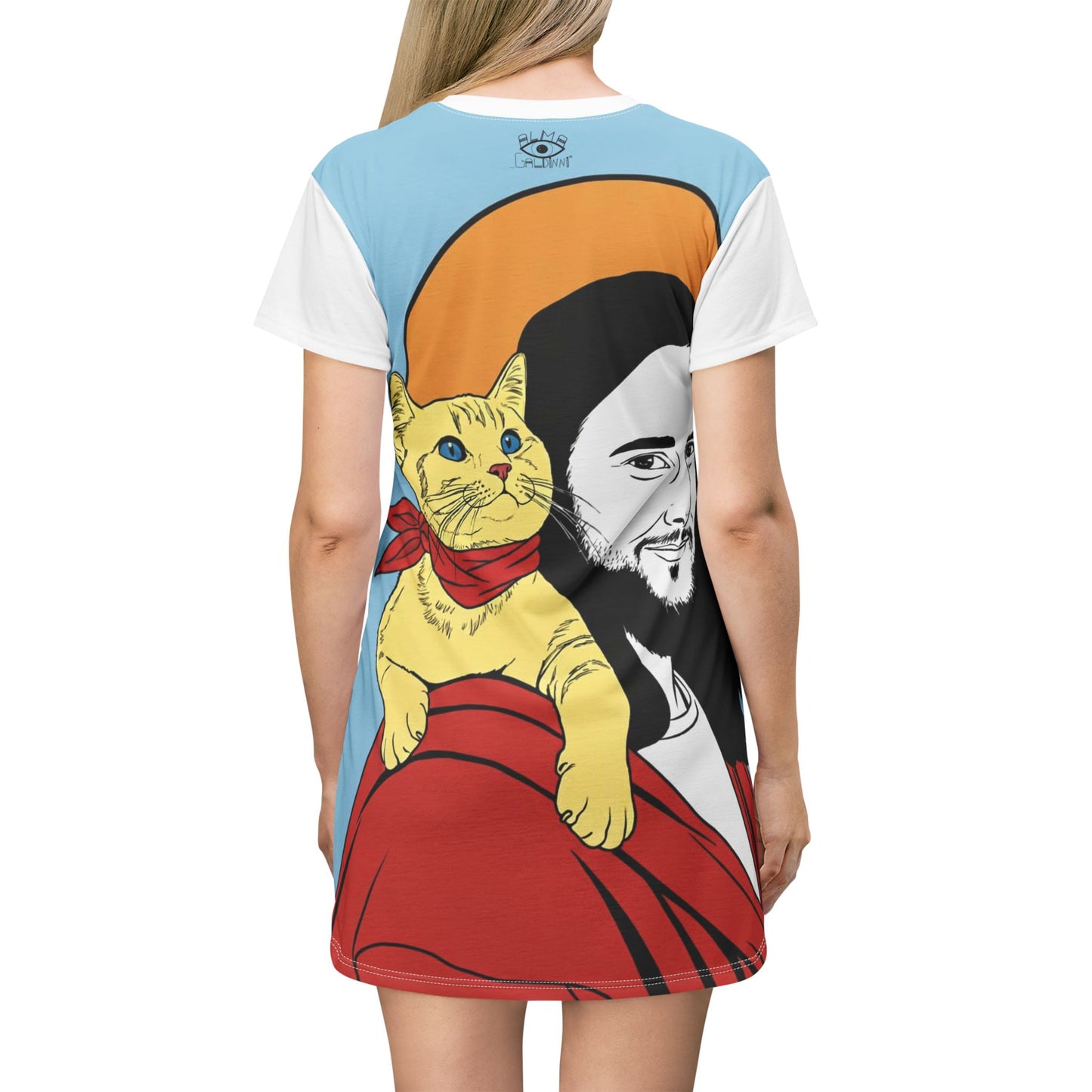 Jesus T-Shirt Dress (AOP)