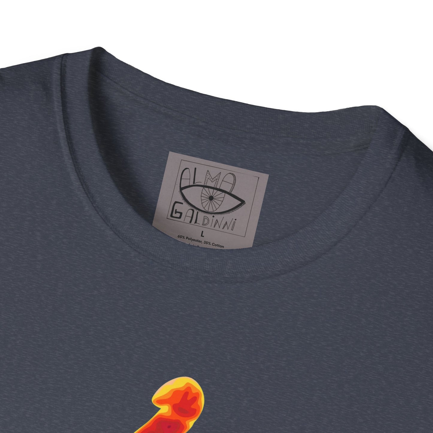 Bright Ginger Cat Unisex Softstyle T-Shirt