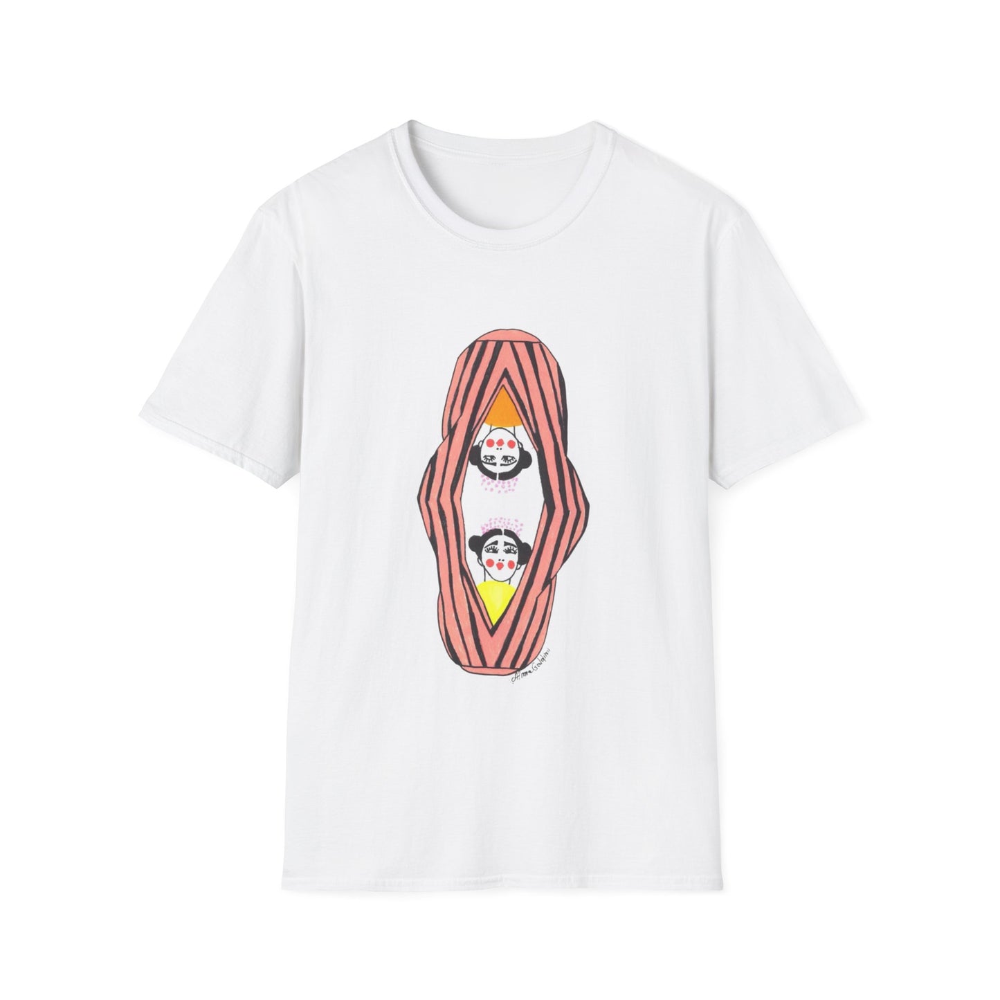 Frida Kahlo Khalo  Graphic Unisex Softstyle T-Shirt