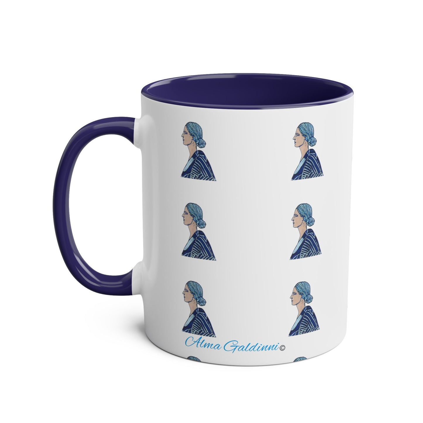Art Nouveaux Lady mug