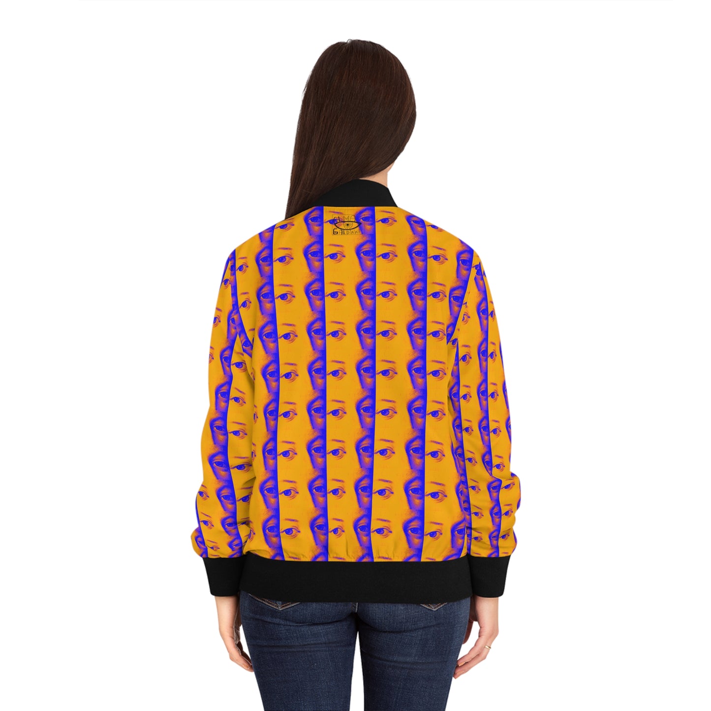 Marie Antoinette Eyes Women's Bomber Jacket (AOP)