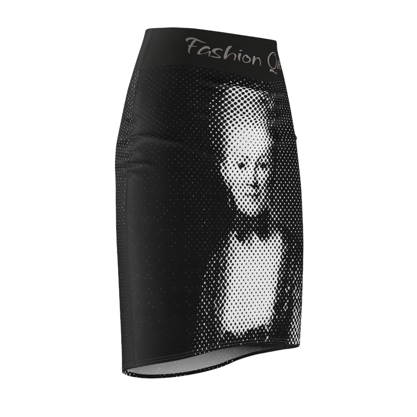Marie Antoinette Exclusive design Women's Pencil Skirt (AOP)