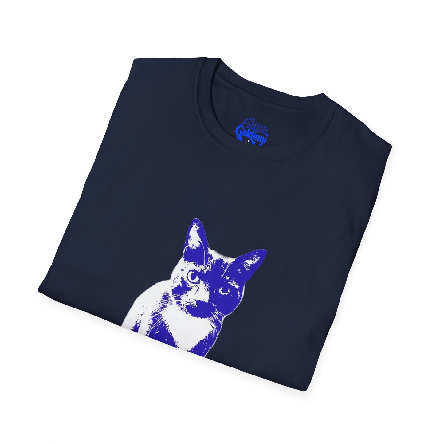 Bertie the cat Unisex Softstyle T-Shirt
