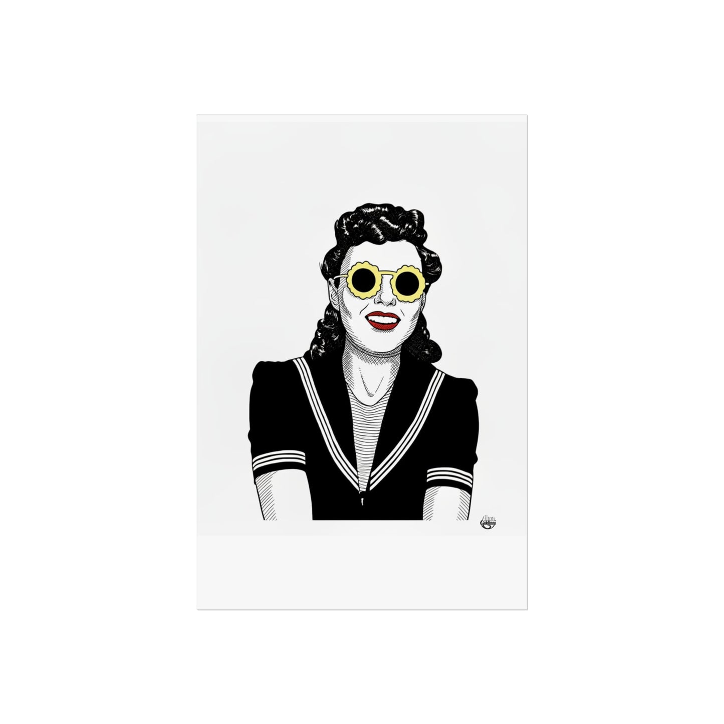 Beach girl Fine Art Posters