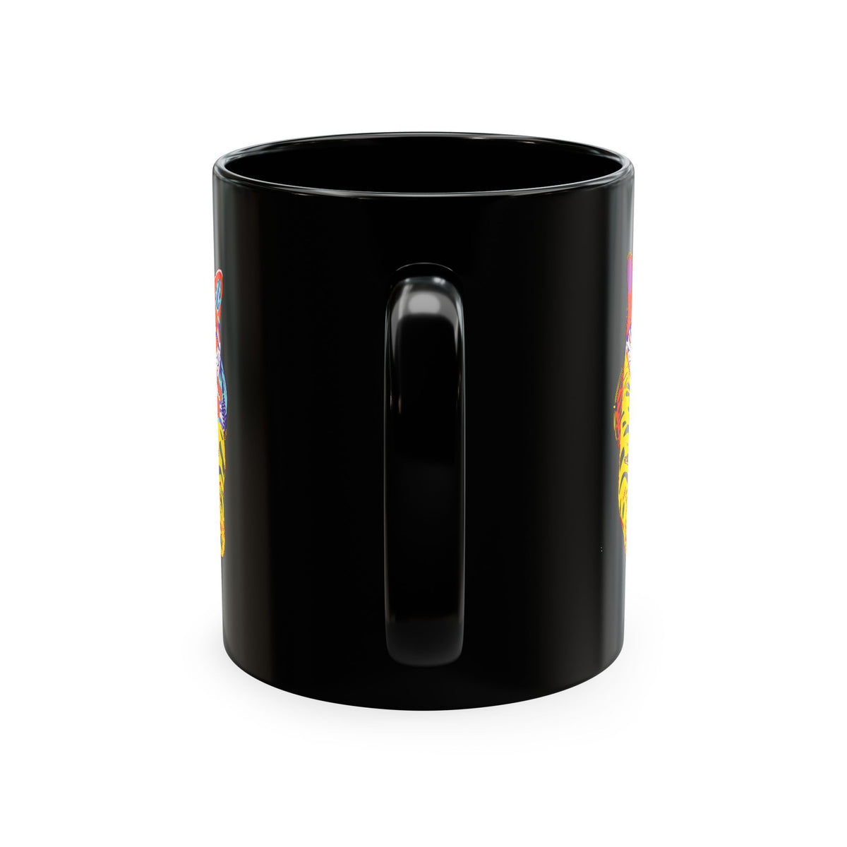 Tiger Cat Traditional Ceramic Mug