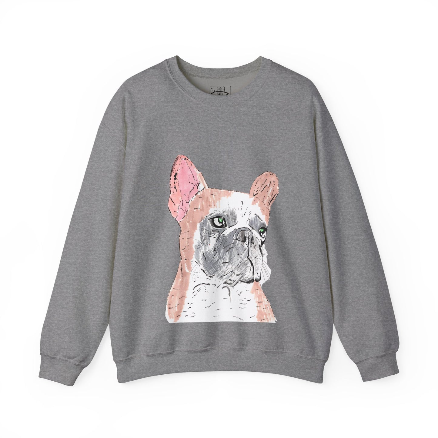 French Bulldog Art Sweatshirt - Cozy Unisex Crewneck for Dog Lovers
