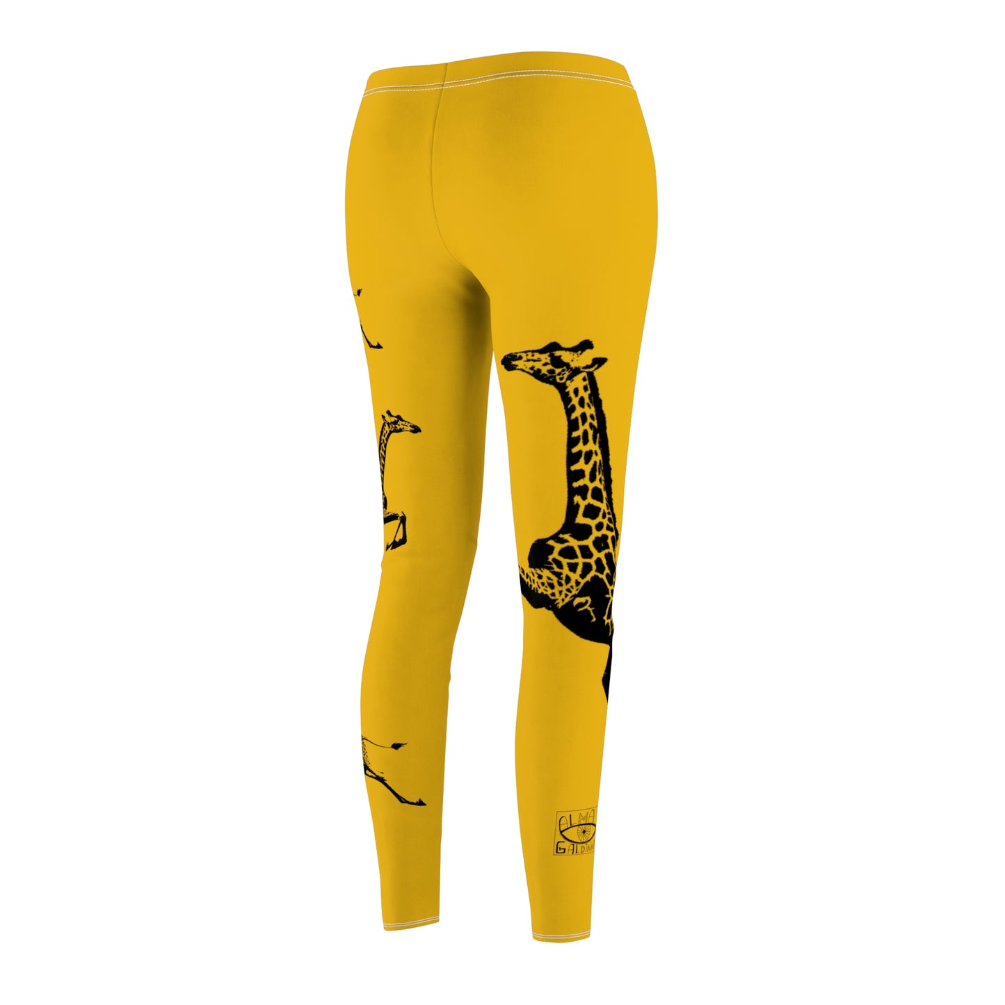 Giraffe Print Casual Leggings, Stylish Activewear, Yoga Pants, Gifts for Animal Lovers, Summer Fashion, Unique Workout Gear