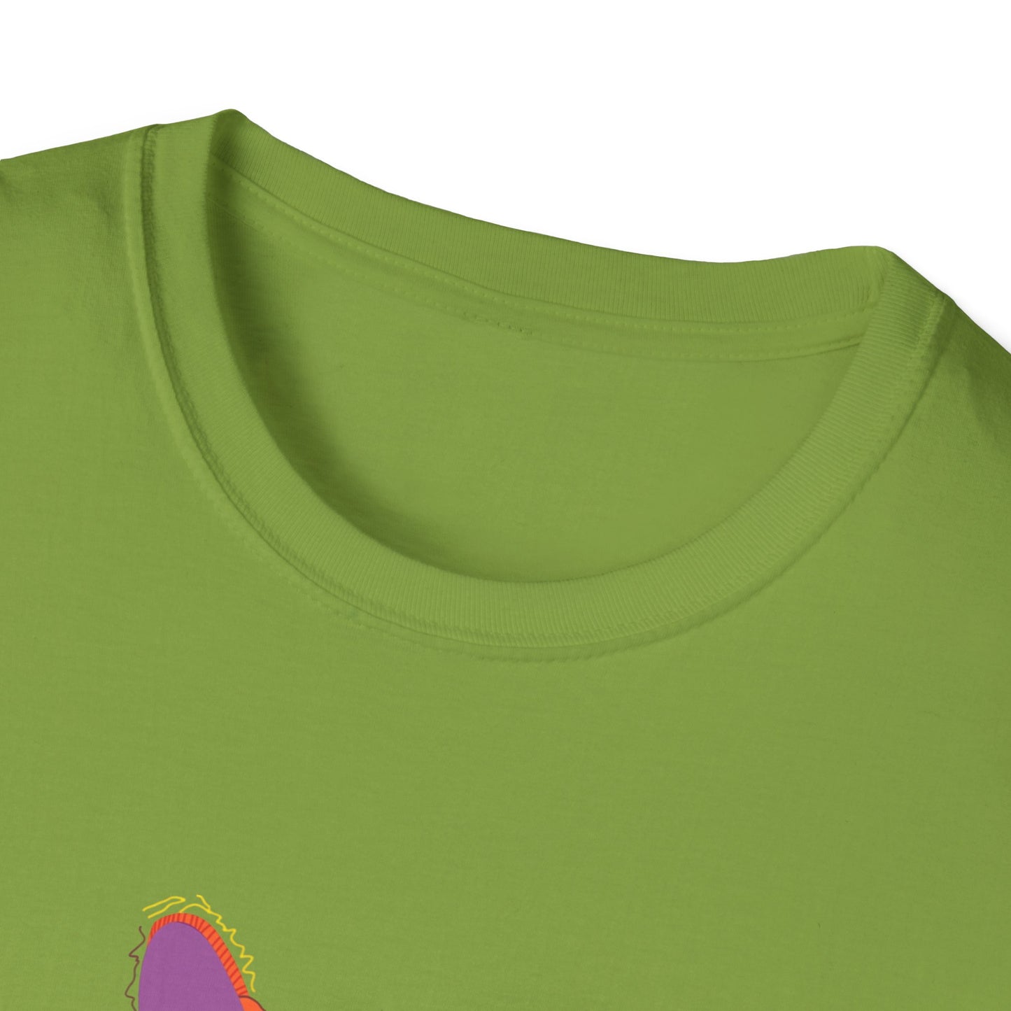 Vibrant Tiger Graphic Unisex Softstyle T-Shirt
