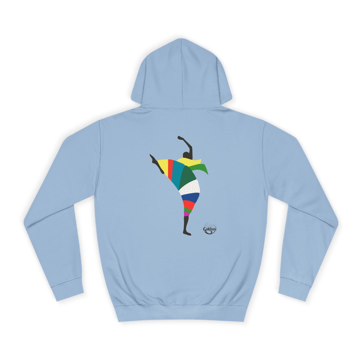 Colorful Dancer Unisex College Hoodie - Stylish Daily Wear