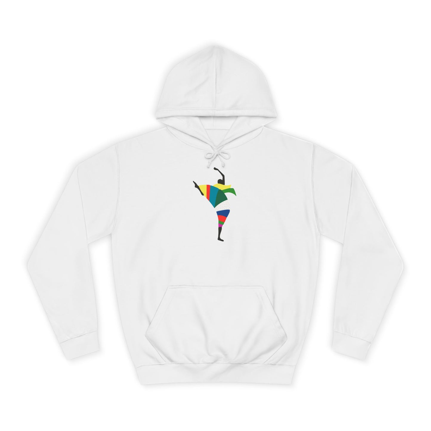 Colorful Dancer Unisex College Hoodie - Stylish Daily Wear