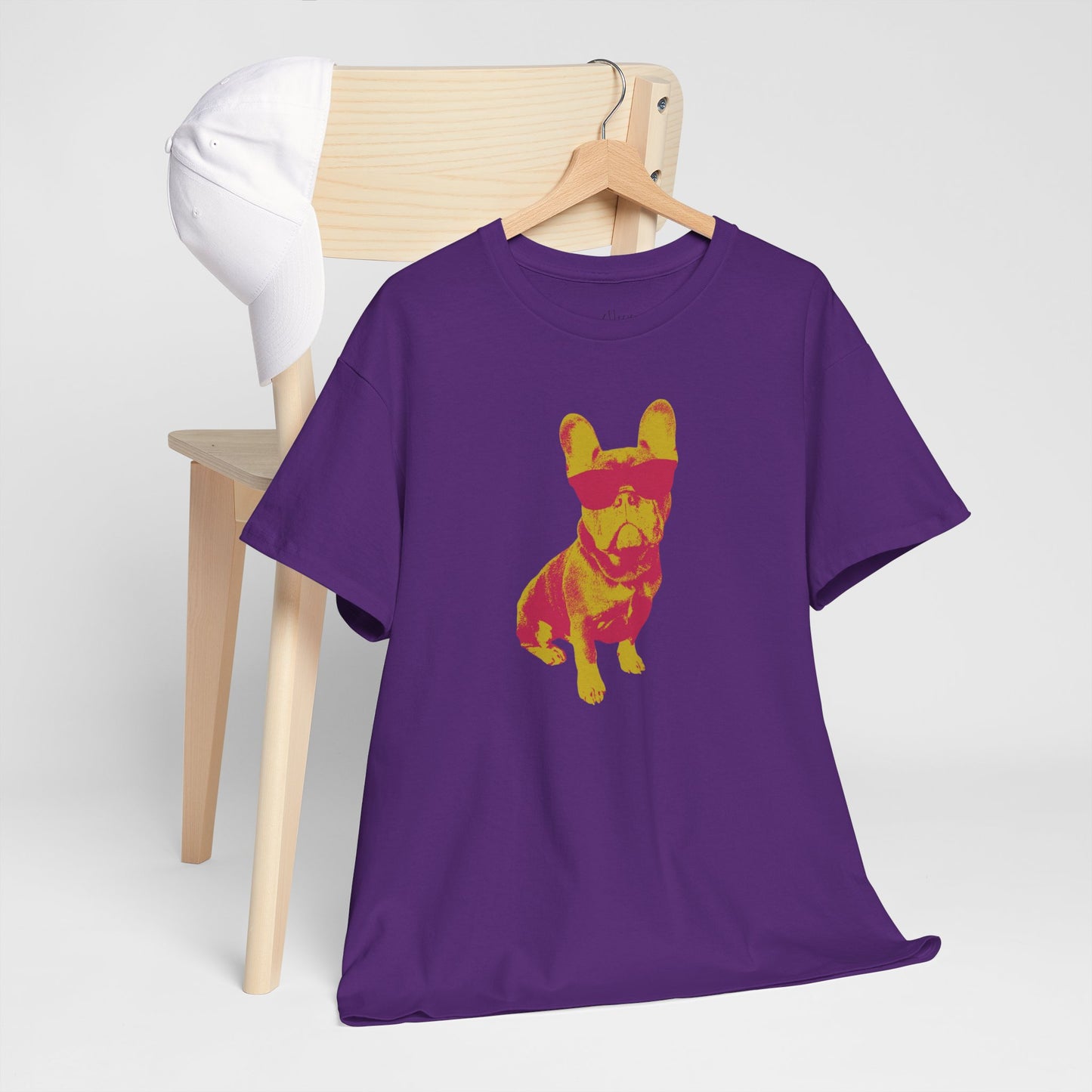 French Buldog Unisex Heavy Cotton Tee