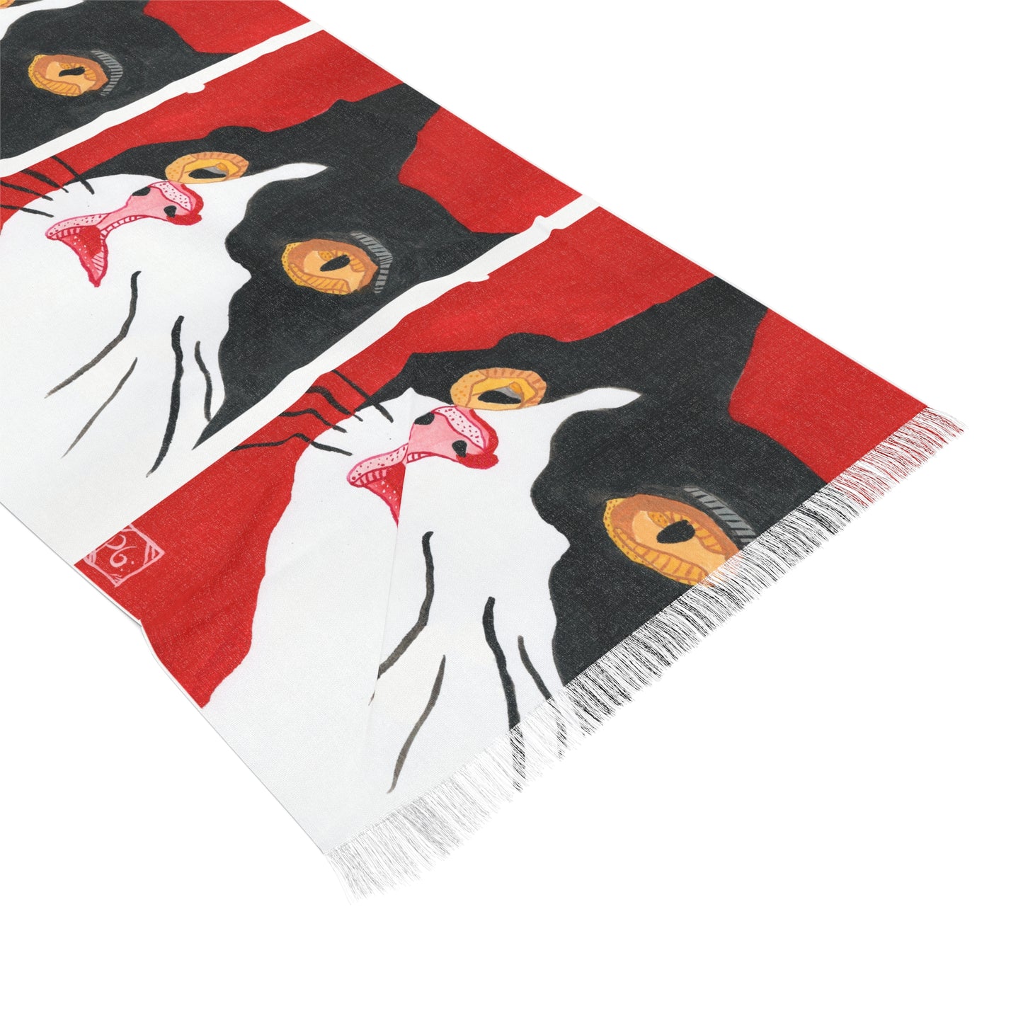 Cat Lover's Light Scarf, Whimsical Cat Scarf for Pet Enthusiasts, Cute Fashion Accessory for All Seasons, Perfect Gift for Cat Owners, [...]