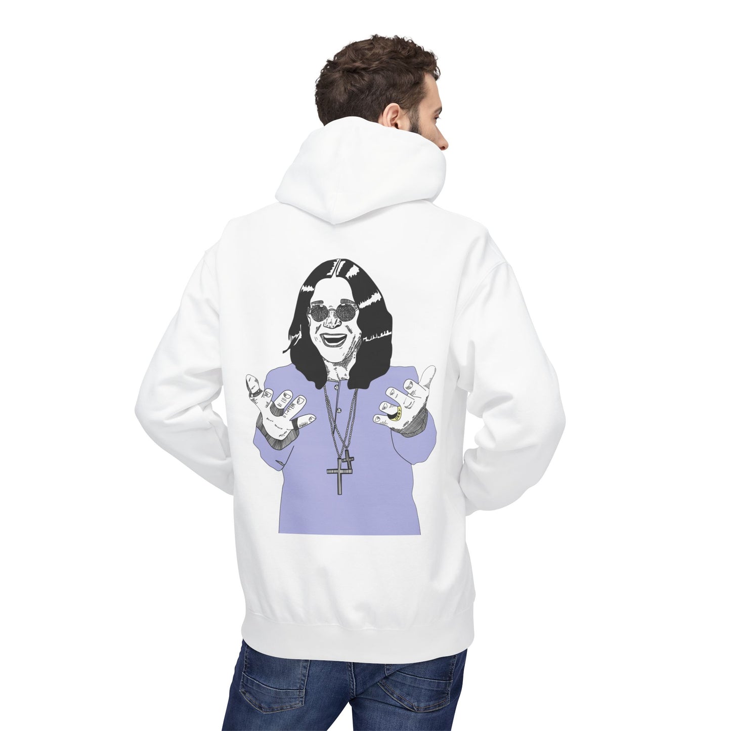 Rock Icons Unisex Midweight Softstyle Fleece Hoodie