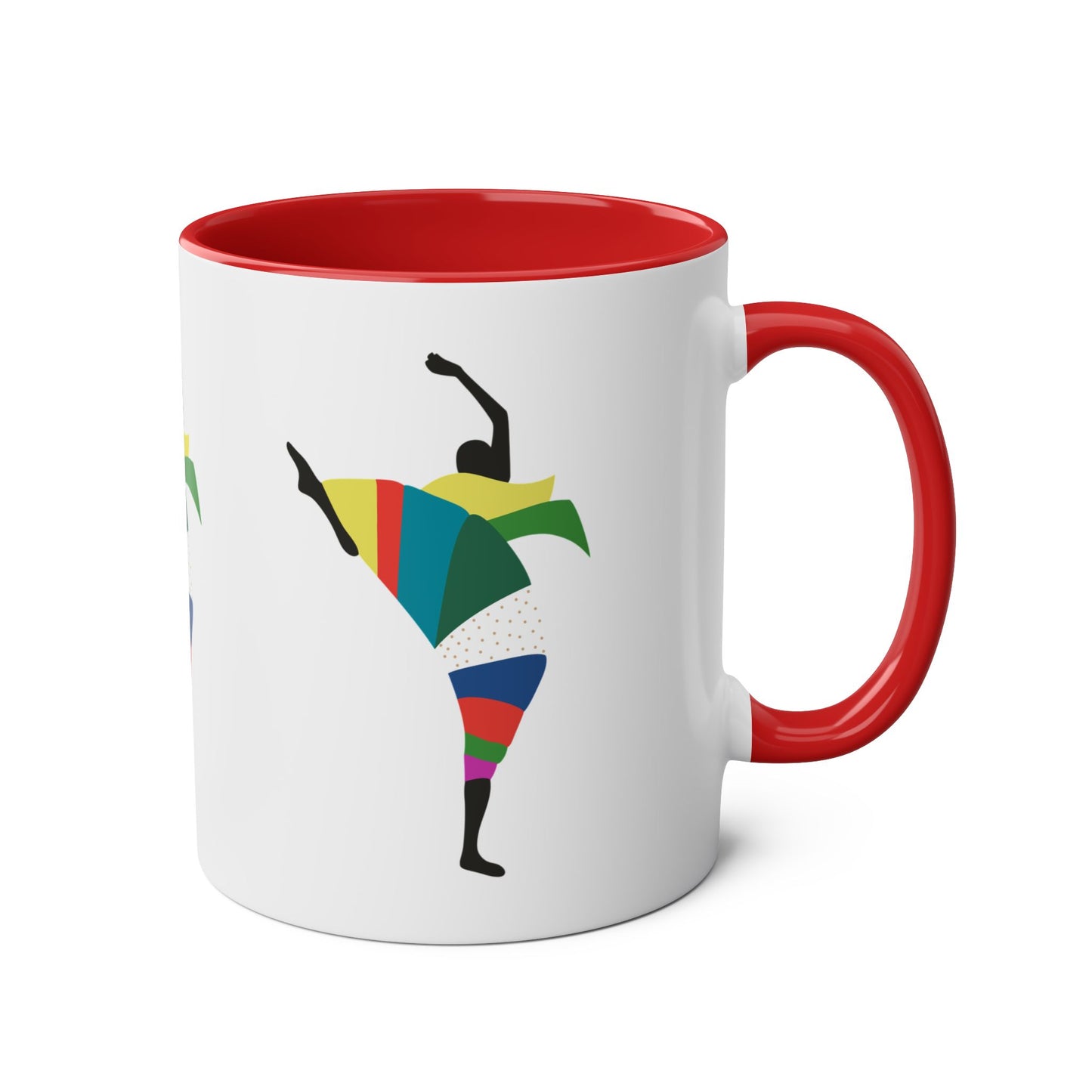 Coffee Mug - Dance is the Orgasm of Life, 11oz Two-Tone Mug