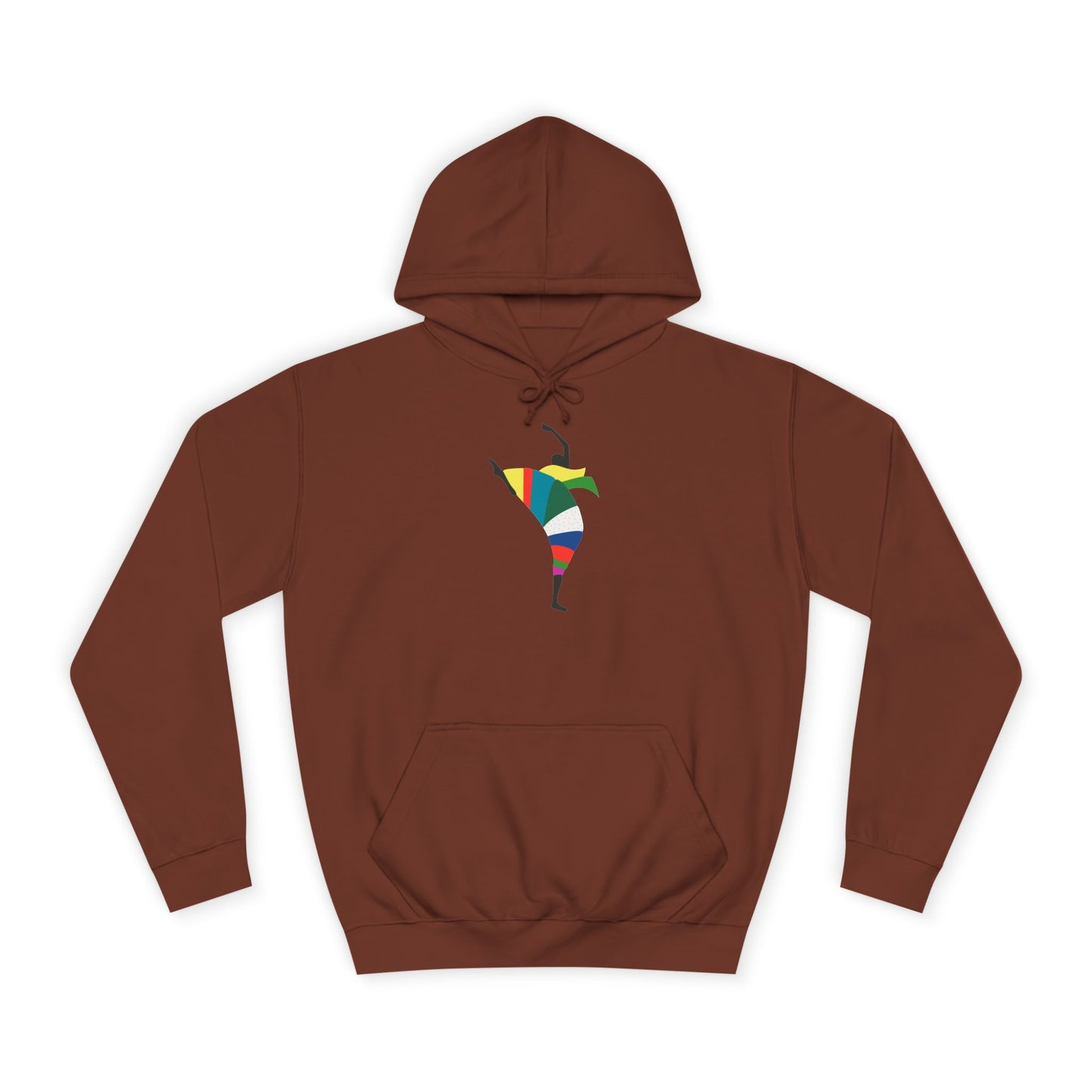 Colorful Dancer Unisex College Hoodie - Stylish Daily Wear