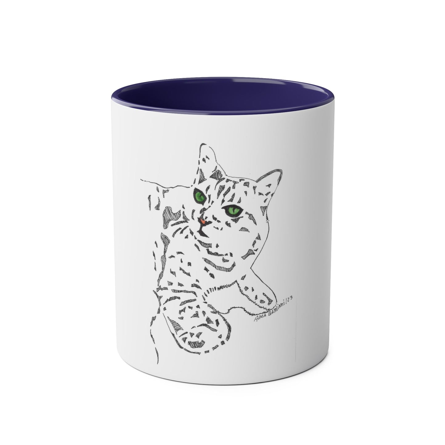 Abstract Ben The Cat