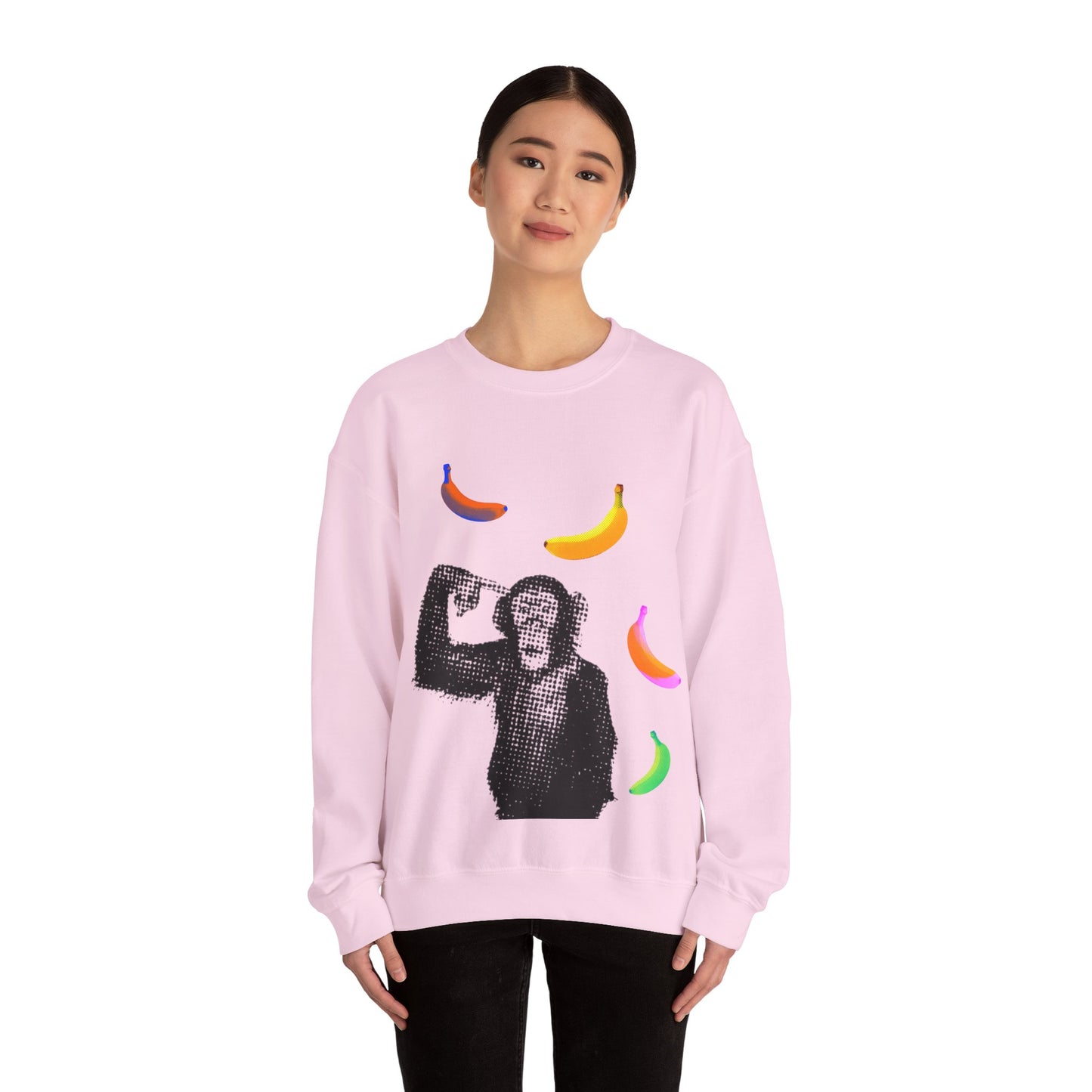 Pop Monkey Unisex Heavy Blend™ Crewneck Sweatshirt
