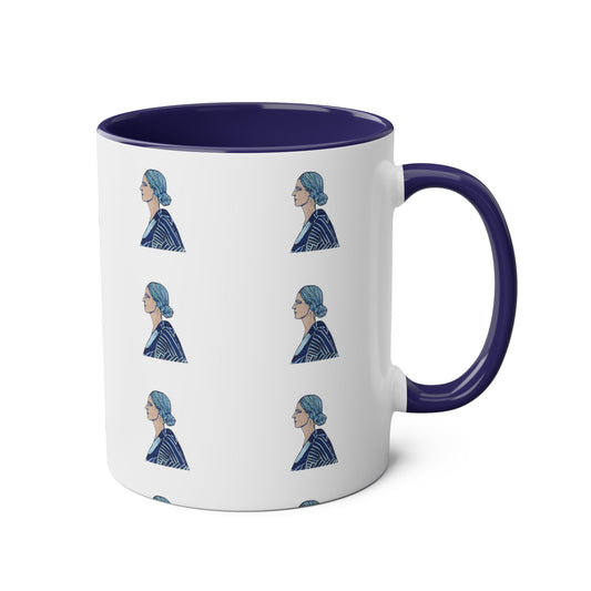 Art Nouveaux Lady mug